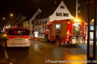 Feuerwehr Stammheim - Brand in Mehrfamilienhaus - 02 Bild: beckerpics.de